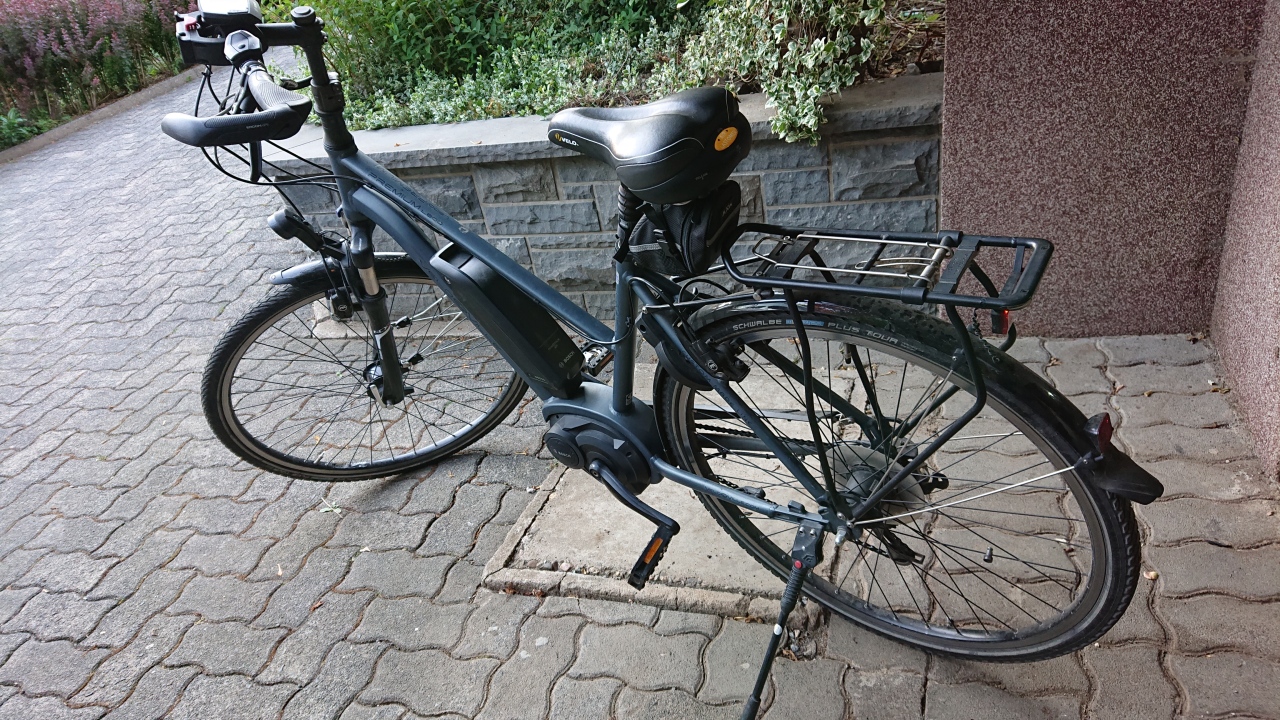 E-Bike von Velo de Ville, Trapezrahmen 50 cm