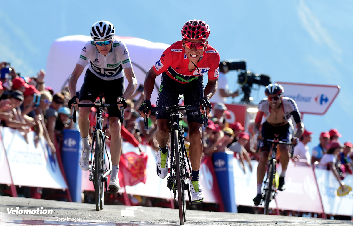 Vuelta a Espana 2016 14. Etappe Froome Quintana