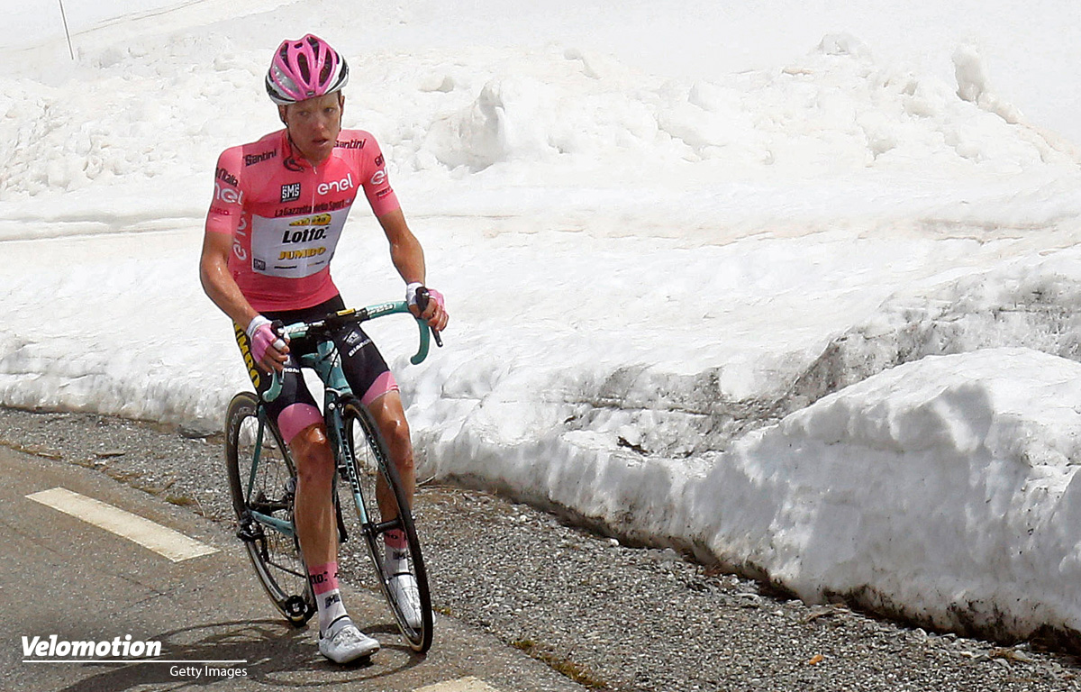 Who is Steven Kruijswijk? Giro d'Italia Sturz