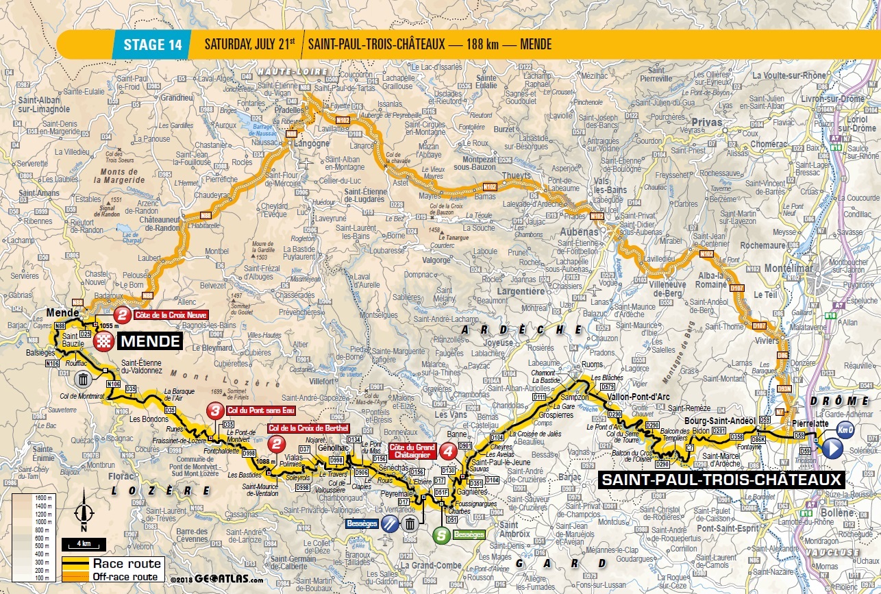 Tour de France Vorschau 14. Etappe
