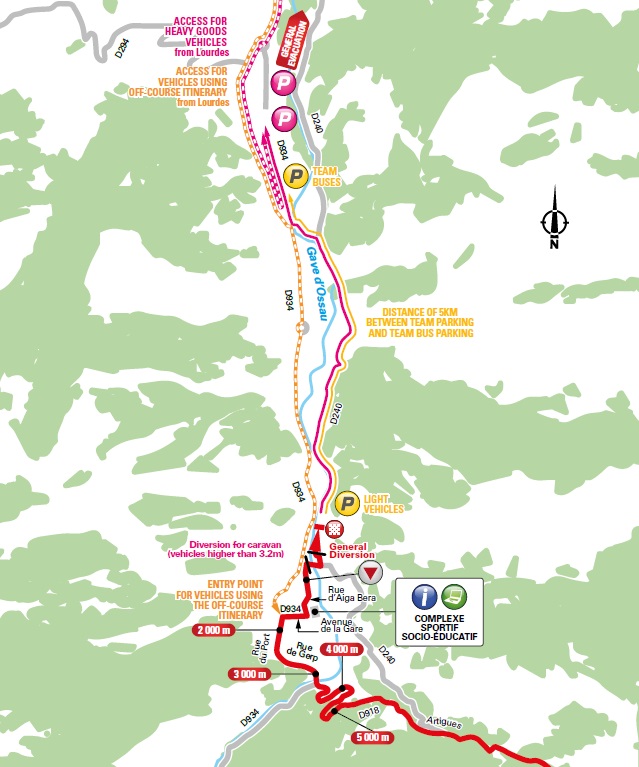 Tour de France Vorschau 19. Etappe Streckenverlauf Ziel