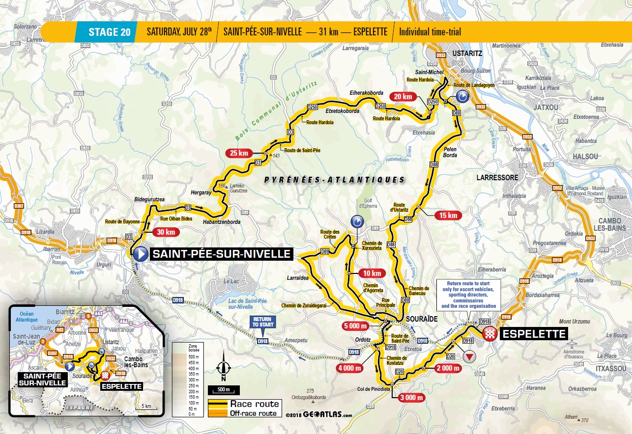 Tour de France Vorschau Etappe 20 Zeitfahren