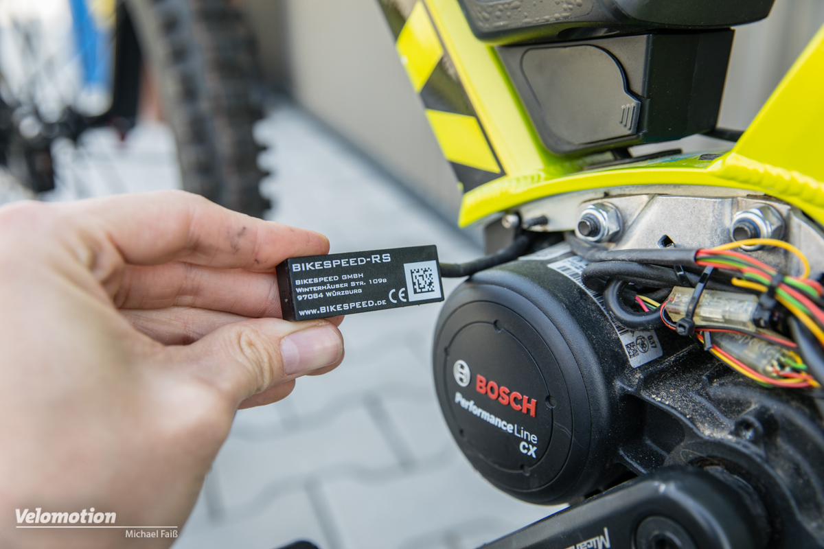 Test: bikespeed RS - Tuning für Bosch E-bikes - Velomotion