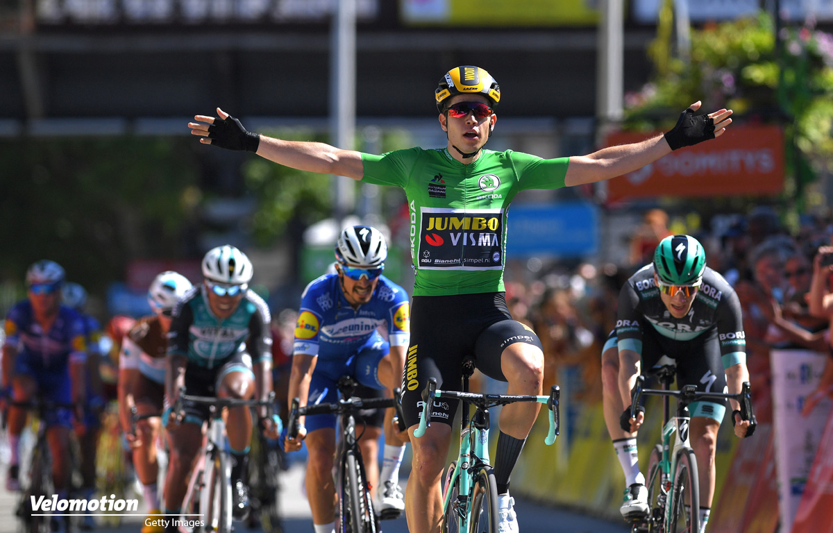 Grünes Trikot Tour de France 2019 Wout van Aert