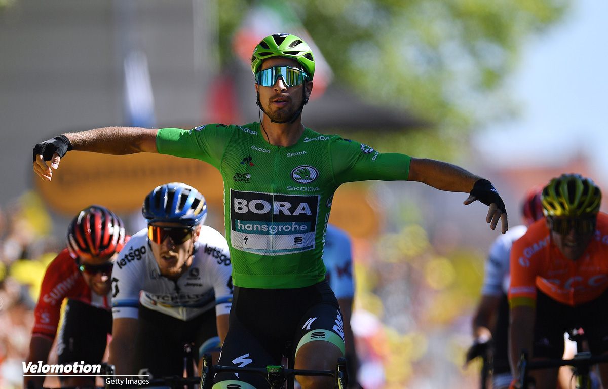 Tour de France #5: Sagan wins ahead of van Aert and Trentin