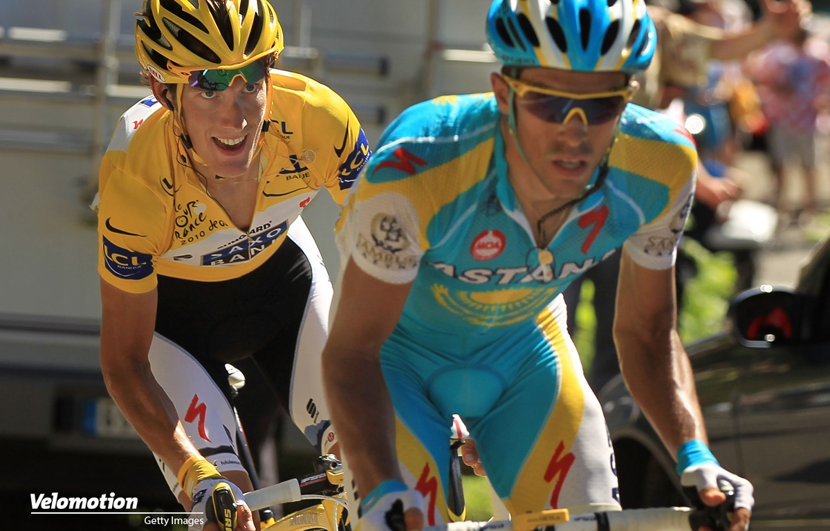 Schleck Contador Tour de France Geschichte
