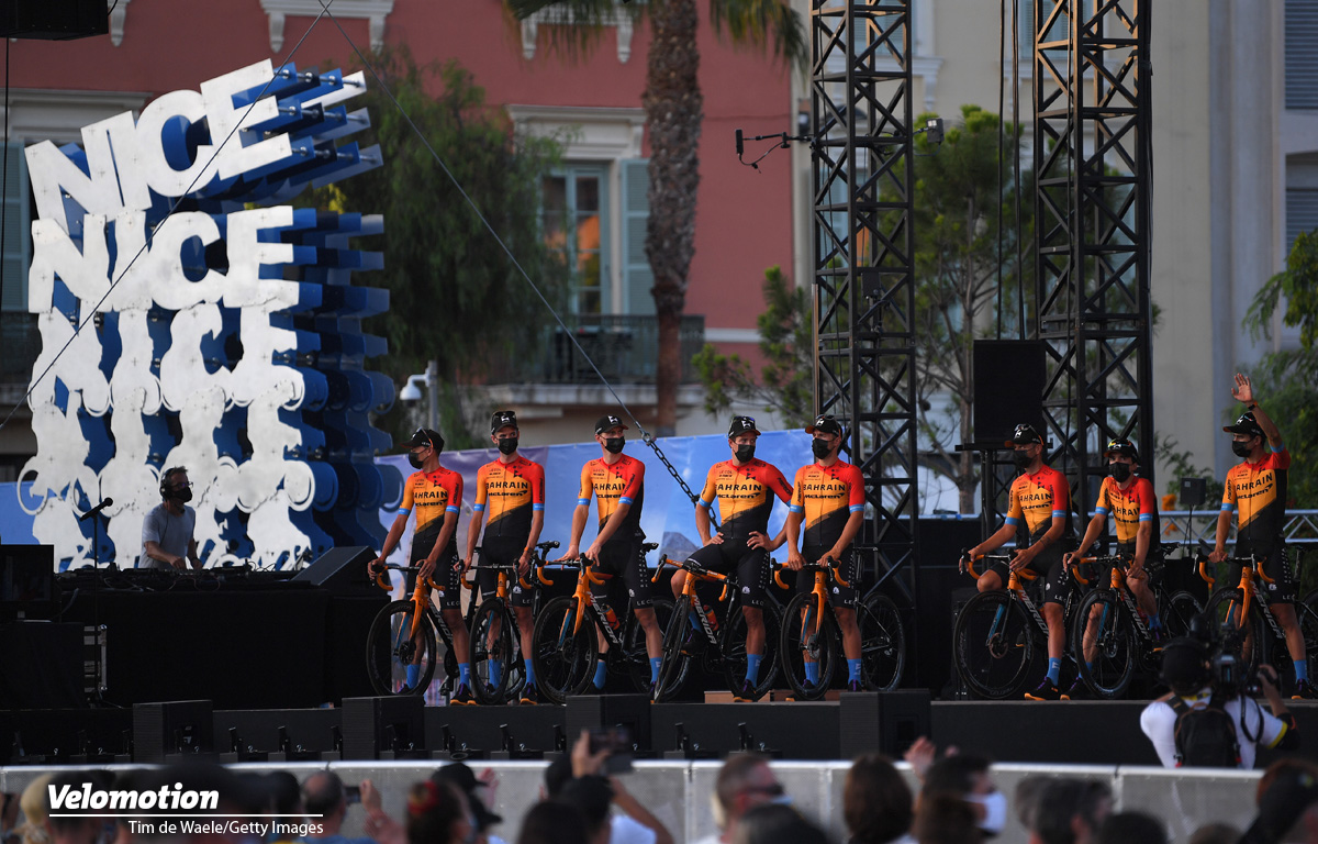 Tour de France 2020 Teams Bahrain - McLaren