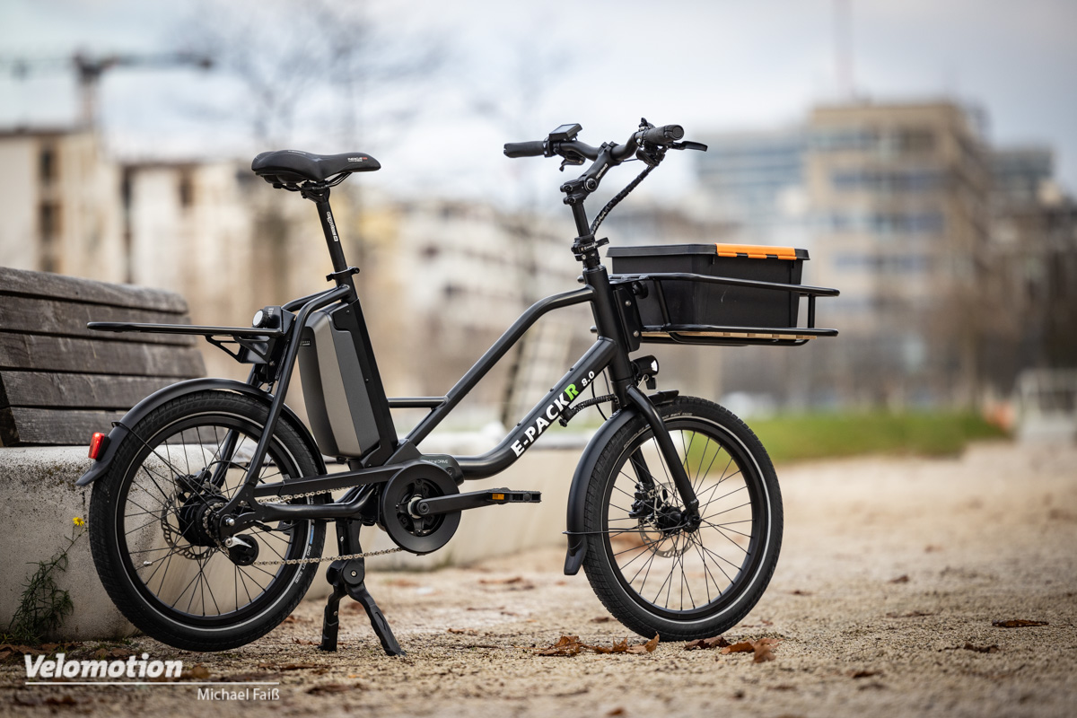 <span class="vmsubtitle">Gebrauchtes E-Bike kaufen:</span> Das Kompakt-City-Cargo-Bike im Test