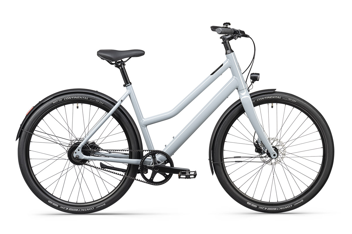 Ampler E-Bikes 2022, Citybikes: Juna Urban Bike Seitenansicht