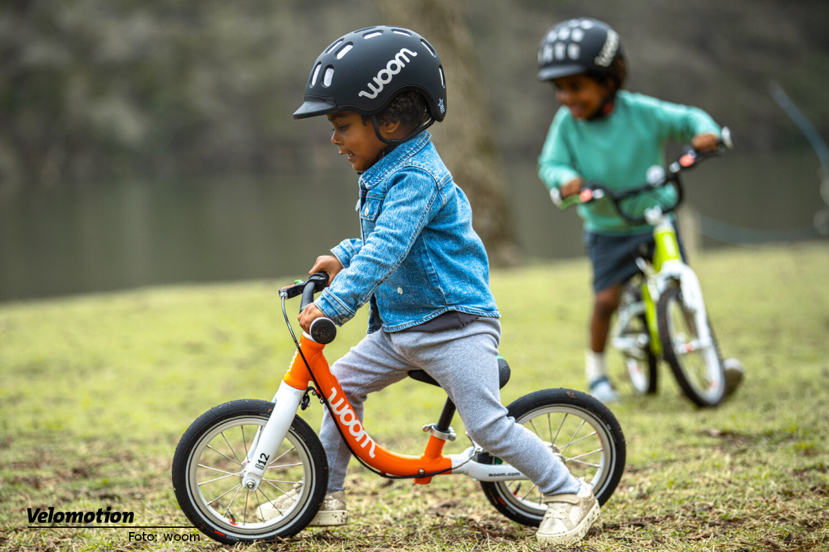 Woom Bikes für Kids in neuen Frühlingsfarben